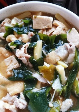 便秘知らずの毎日のお味噌汁です(^^)-レシピのメイン写真