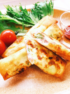 【マミーズ】枝豆のスティック春巻き-レシピのメイン写真