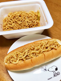 簡単焼きそばパン-レシピのメイン写真