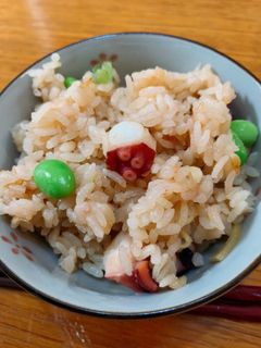 炊飯器で簡単たこ飯♡-レシピのメイン写真