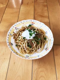 ツナと新玉ねぎの和風パスタ♪簡単♪-レシピのメイン写真