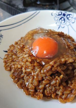 お鍋も綺麗に☆残ったカレーで自由軒もどき-レシピのメイン写真