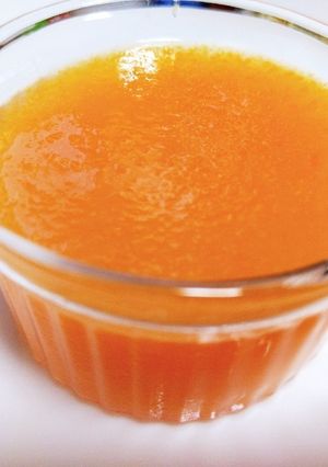 オレンジ味の人参ゼリー-レシピのメイン写真