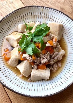 高野豆腐のあんかけ-レシピのメイン写真
