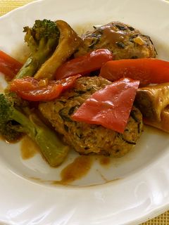 産後★煮込みハンバーグカレー風味-レシピのメイン写真