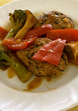 産後★煮込みハンバーグカレー風味-レシピのメイン写真