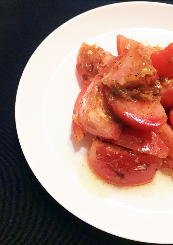トマトの和え物-レシピのメイン写真