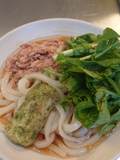 ルッコラの冷しうどん-レシピのメイン写真