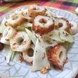 捨てないで☆キャベツとちくわのクミン炒め