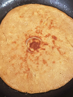 バナナと卵のプロテインパンケーキ-レシピのメイン写真