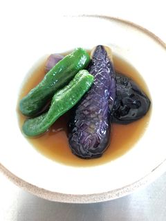 茄子の揚げ浸し-レシピのメイン写真