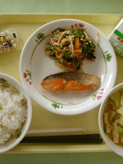 【学校給食】青菜の納豆和え-レシピのメイン写真