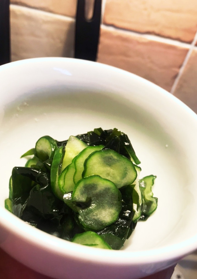 酢の物　きゅうり　わかめ-レシピのメイン写真