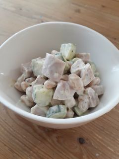 魚肉ソーセージときゅうりの大豆サラダ-レシピのメイン写真