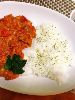 キーマトマトライス♡ぶよぶよトマト料理-レシピのメイン写真