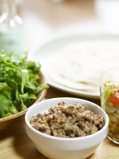 肉そぼろのタコス-レシピのメイン写真