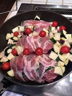 春キャベツと夏野菜の包み焼き-レシピのメイン写真