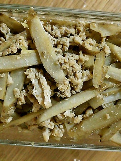 鶏ごぼう-レシピのメイン写真
