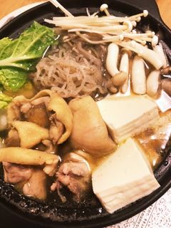 鶏モモ肉と白菜のほうじ茶鍋-レシピのメイン写真