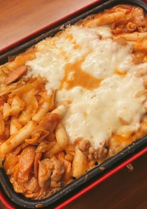 子供でも食べれるチーズダッカルビ-レシピのメイン写真