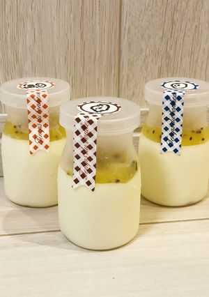15分で簡単*キウイソースのパンナコッタ-レシピのメイン写真