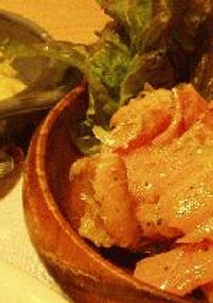 レモン風味のサッパリサーモンマリネ-レシピのメイン写真