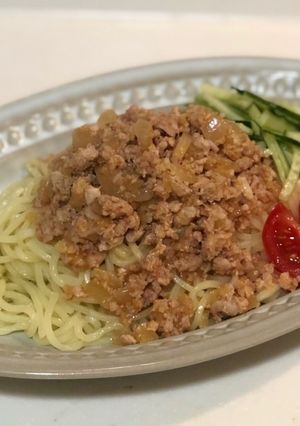 【簡単】夏に食べたい！ジャージャー麺-レシピのメイン写真