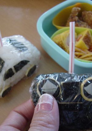 キャラ弁　えっ？ラジコンのお弁当（笑）-レシピのメイン写真
