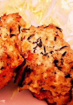 自分レシピ　ひじきと豆腐鶏肉の揚げ物-レシピのメイン写真
