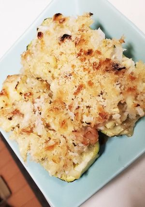 ズッキーニのボート焼き-レシピのメイン写真