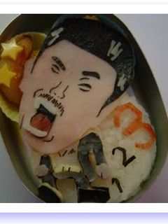 キャラ弁 世界のなべあつのお弁当(笑)-レシピのメイン写真