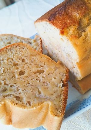 材料は4つだけ！バナナのパウンドケーキ-レシピのメイン写真