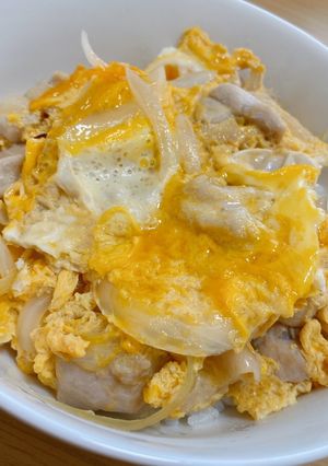 材料5つ！とにかく簡単親子丼♪-レシピのメイン写真