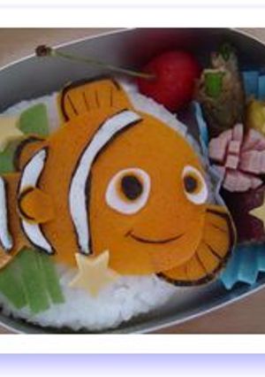 キャラ弁　ファインディングニモ-レシピのメイン写真