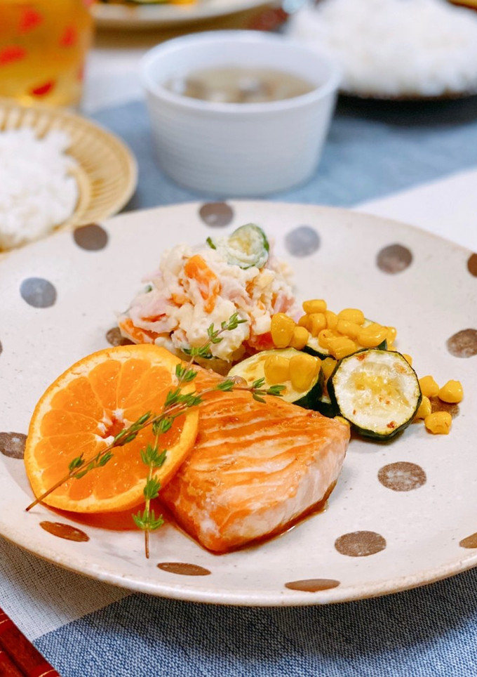 サーモンの洋風幽庵焼き-レシピのメイン写真