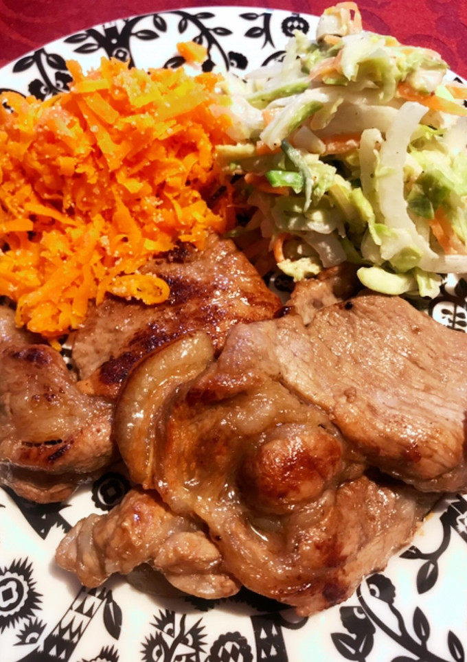 簡単おいしい♪豚肉ウスターソース漬け焼き-レシピのメイン写真
