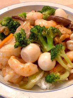海鮮中華丼-レシピのメイン写真