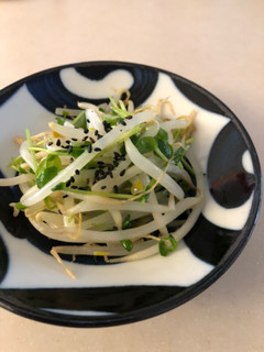 3分で!モヤシと豆苗のナムル-レシピのメイン写真