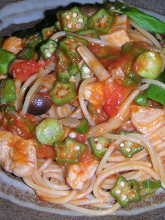 トマトしかない時の簡単トマトソースパスタ-レシピのメイン写真