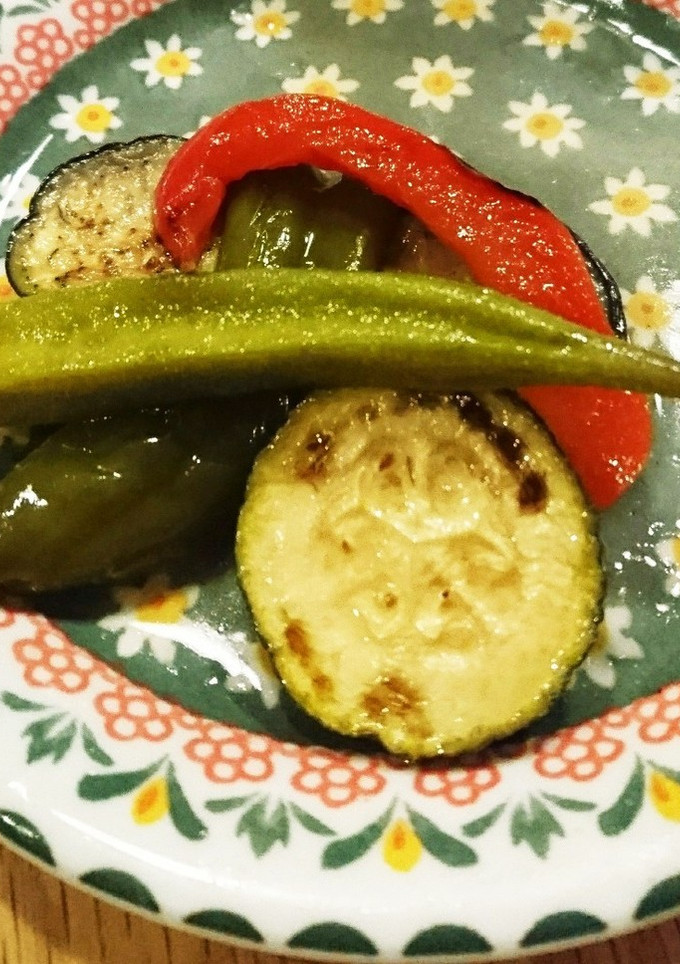 簡単♪夏野菜の焼き浸し-レシピのメイン写真