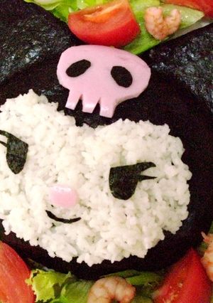 クロミちゃんデコちらし寿司☆ひな祭りにも-レシピのメイン写真