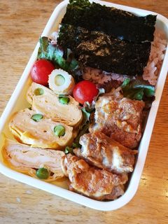 お弁当(6/17)チーズ巻き焼き-レシピのメイン写真