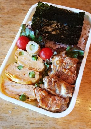 お弁当(6/17)チーズ巻き焼き-レシピのメイン写真