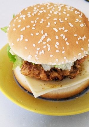 豚天バーガー-レシピのメイン写真