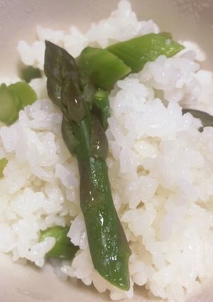 アスパラご飯-レシピのメイン写真
