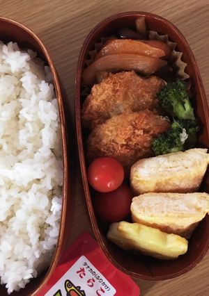 2020.6.17お弁当-レシピのメイン写真
