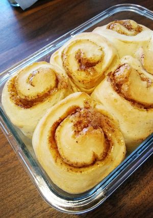 1時間で！簡単シナモンロールちぎりパン-レシピのメイン写真