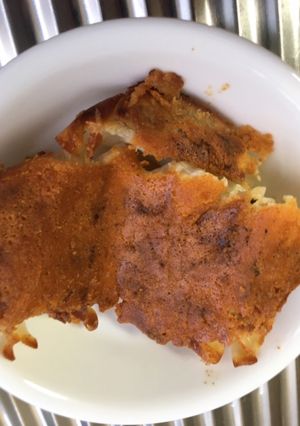 チーズで羽根付き焼き餃子-レシピのメイン写真