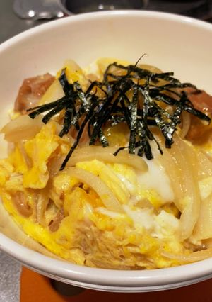 レンジで簡単☆焼き鳥缶詰で☆絶品親子丼-レシピのメイン写真