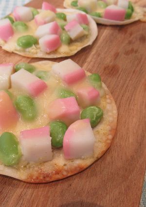 簡単!かまぼこおつまみピザ-レシピのメイン写真